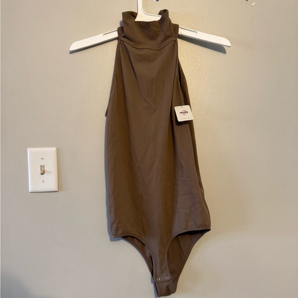NWT Free People Mockneck Bodysuit